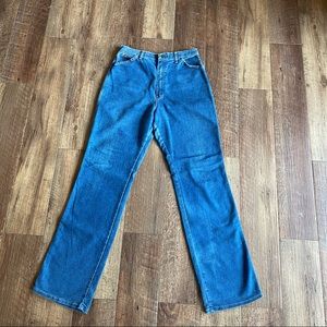 Vintage Wrangler high rise straight leg jeans 14